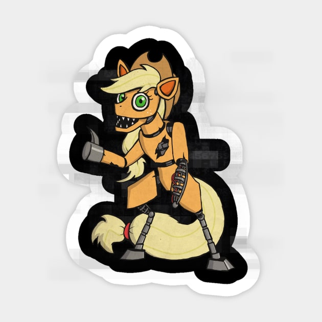 My Little Pony - Apple Jack Animatronic Sticker by Kaiserin
